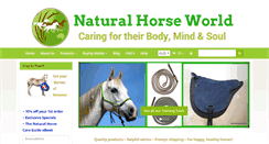 Desktop Screenshot of naturalhorseworldstore.com